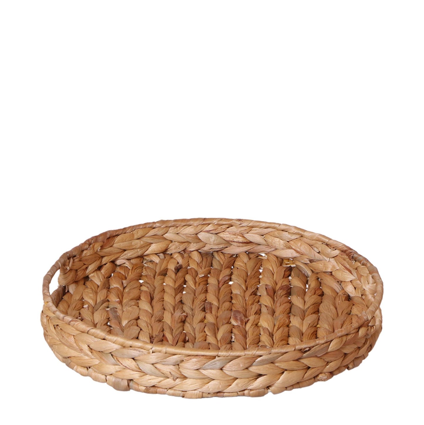 Hummingbird Home | Coupe décorative - Plateau rond en jacinthe Ø30cm