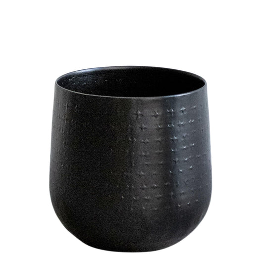 Pot - Matzwart - Gina Da Karakter - S - H16 W16