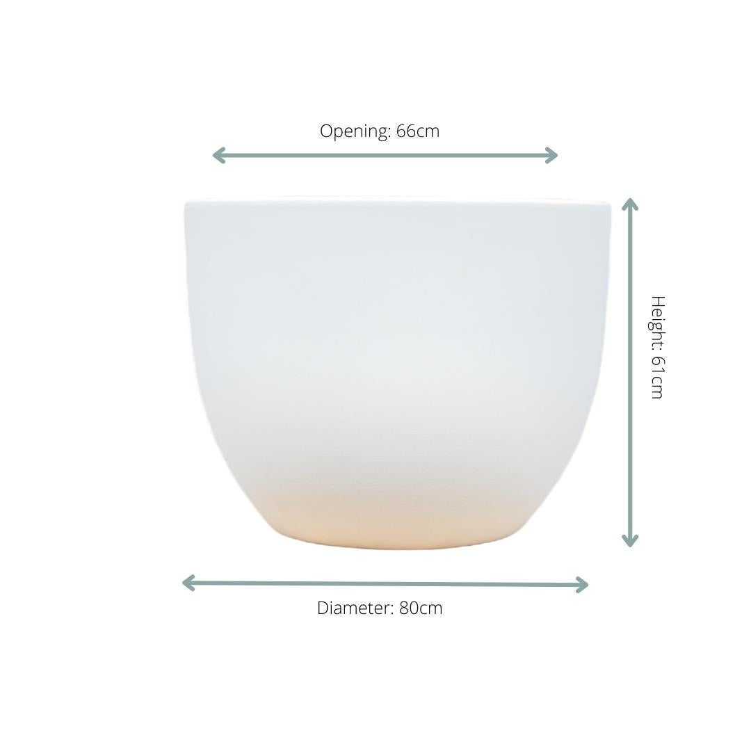 Pot Eggy Wit - D80 x H61