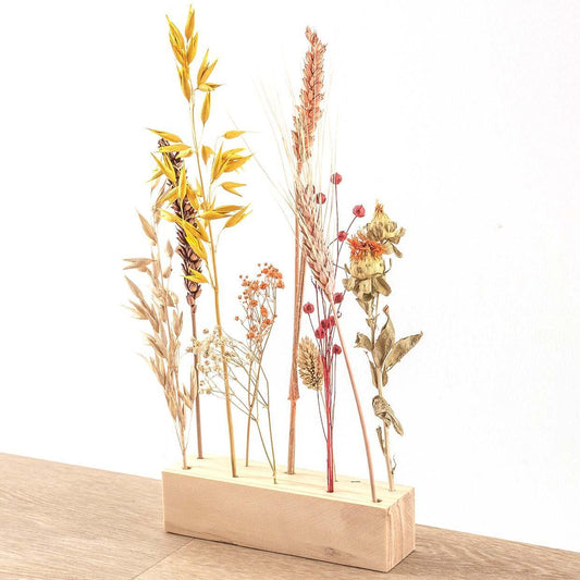 Wooden Dried flower stand - Medium