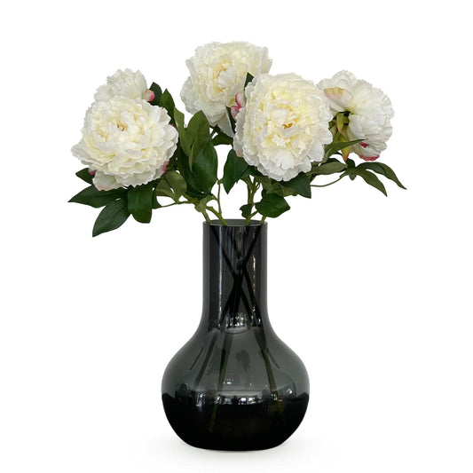 Kunstbloemen Pioenrozen (Crème)
