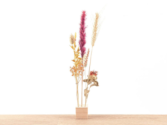Wooden Dried flower stand - Small