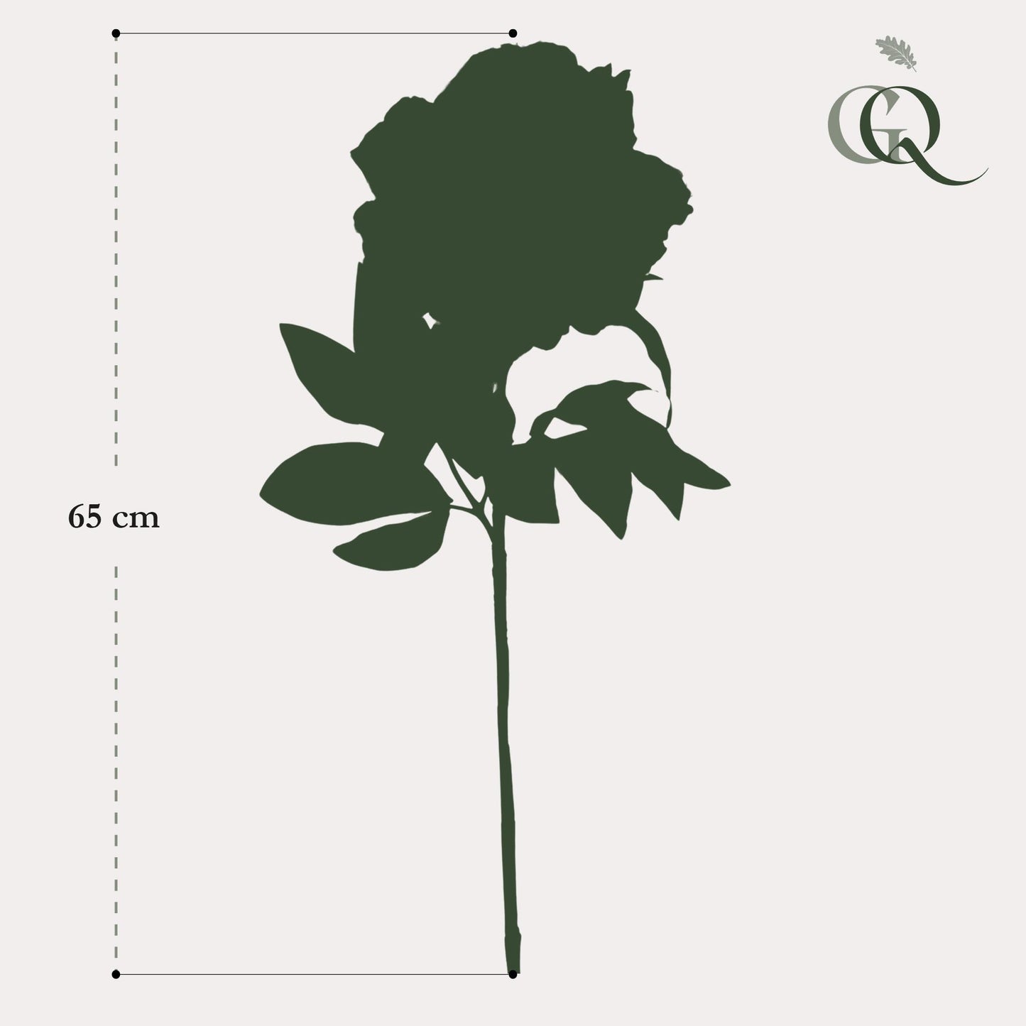 Kunstbloemen Pioenrozen (Diep Roze)