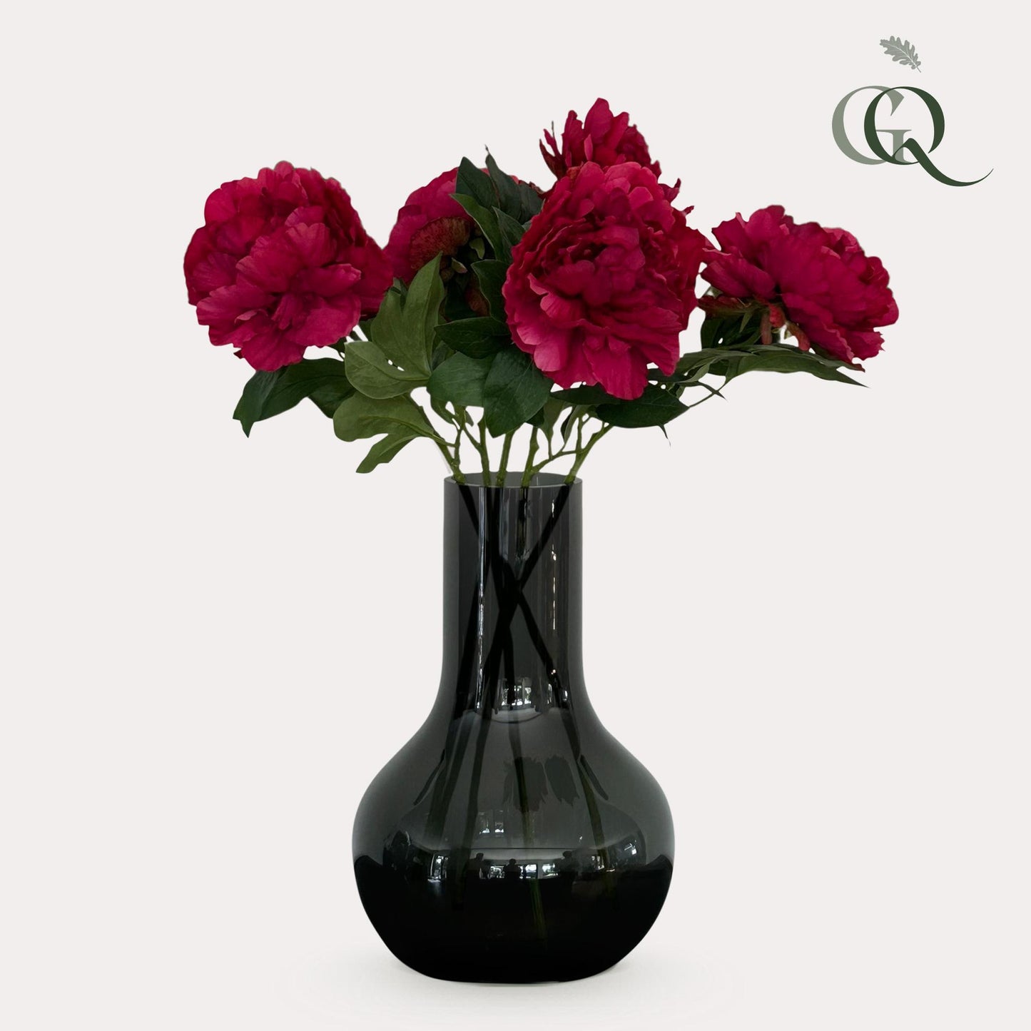 Kunstbloemen Pioenrozen (Diep Roze)