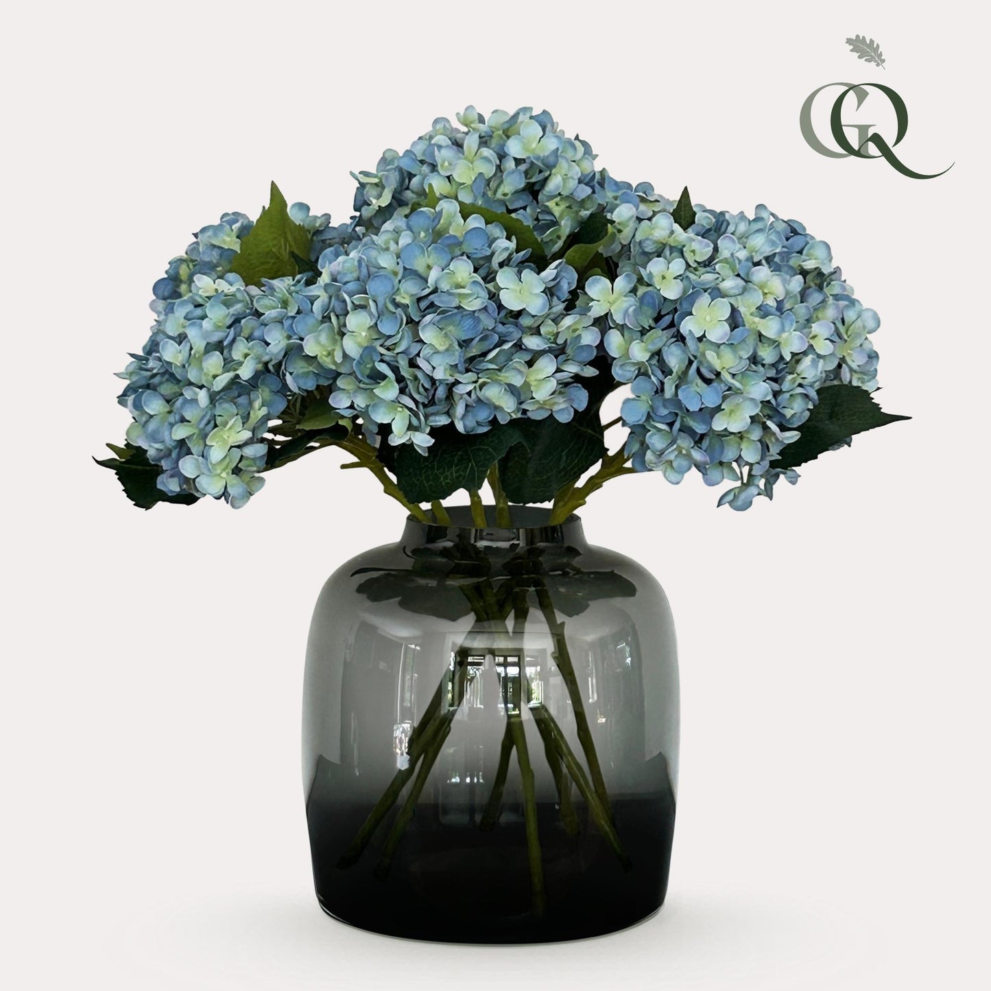 Kunstbloemen Hortensia (Blauw)
