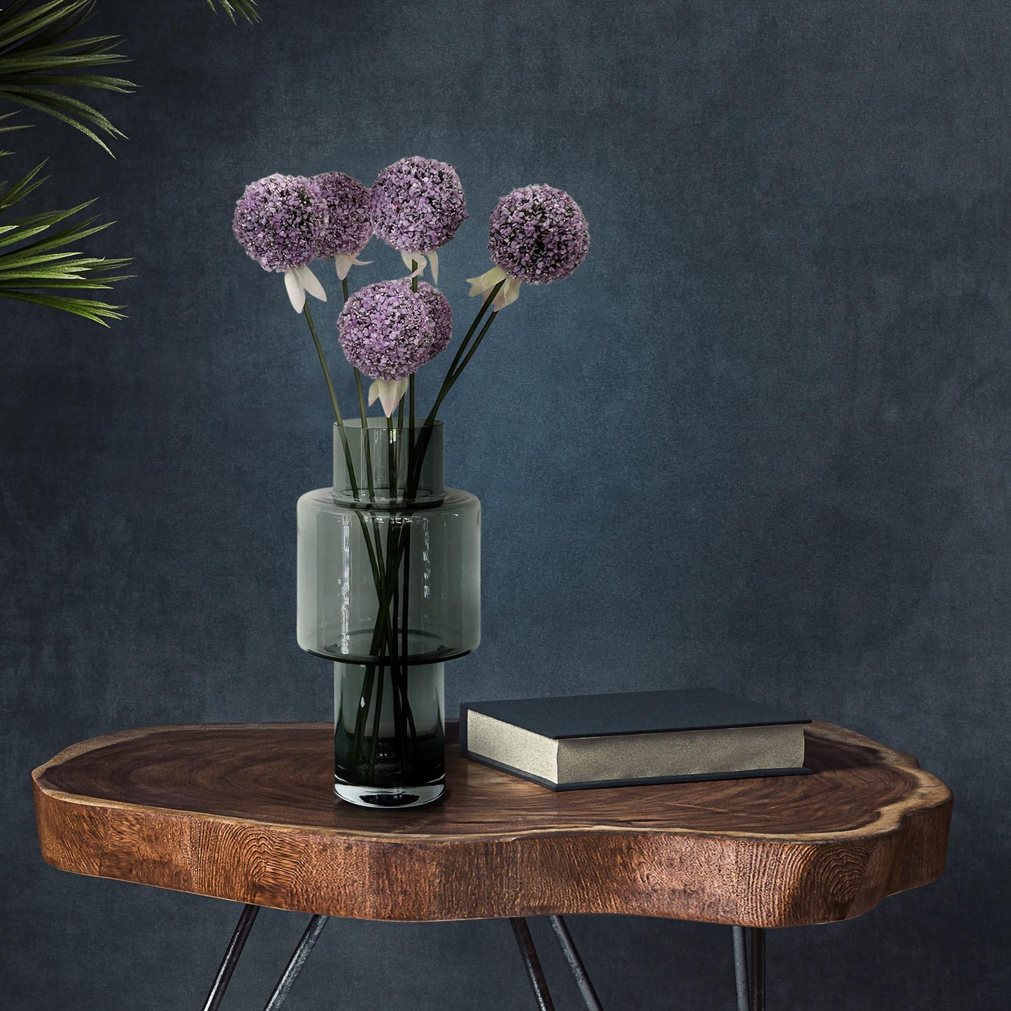 Kunstbloemen Allium Flower (Paars)