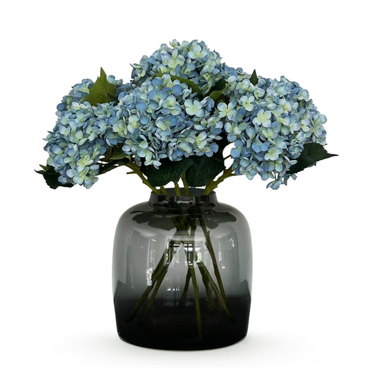 Kunstbloemen Hortensia (Blauw)