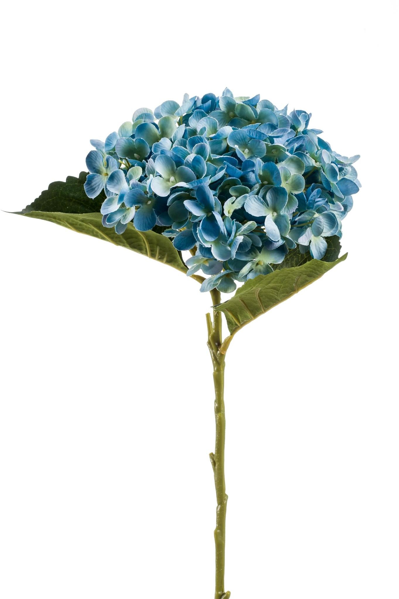 Kunstbloemen Hortensia (Blauw)