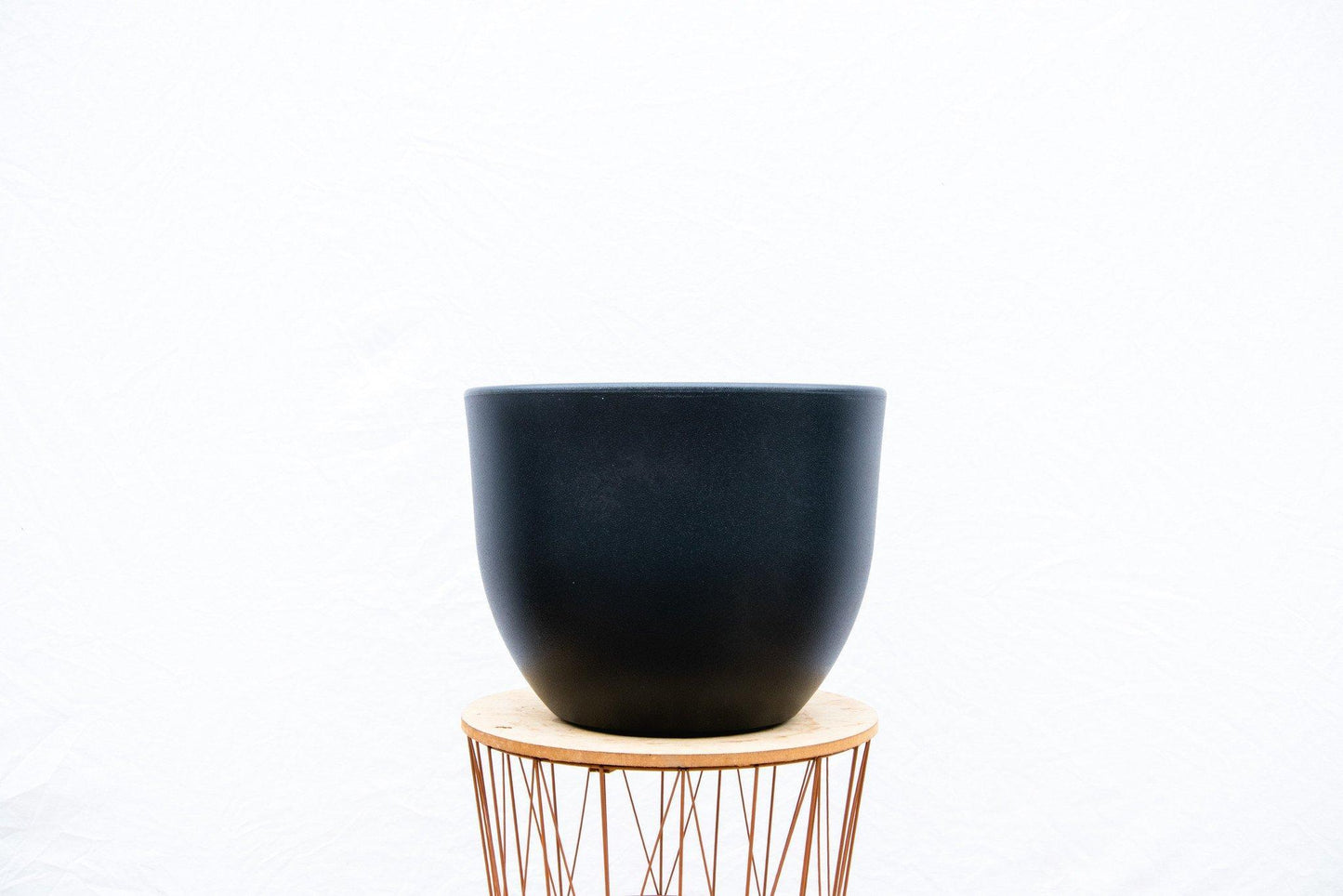 Pot Eggy Antraciet - D80 x H61