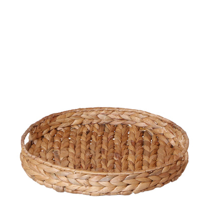 Hummingbird Home | Coupe décorative - Plateau rond en jacinthe Ø30cm