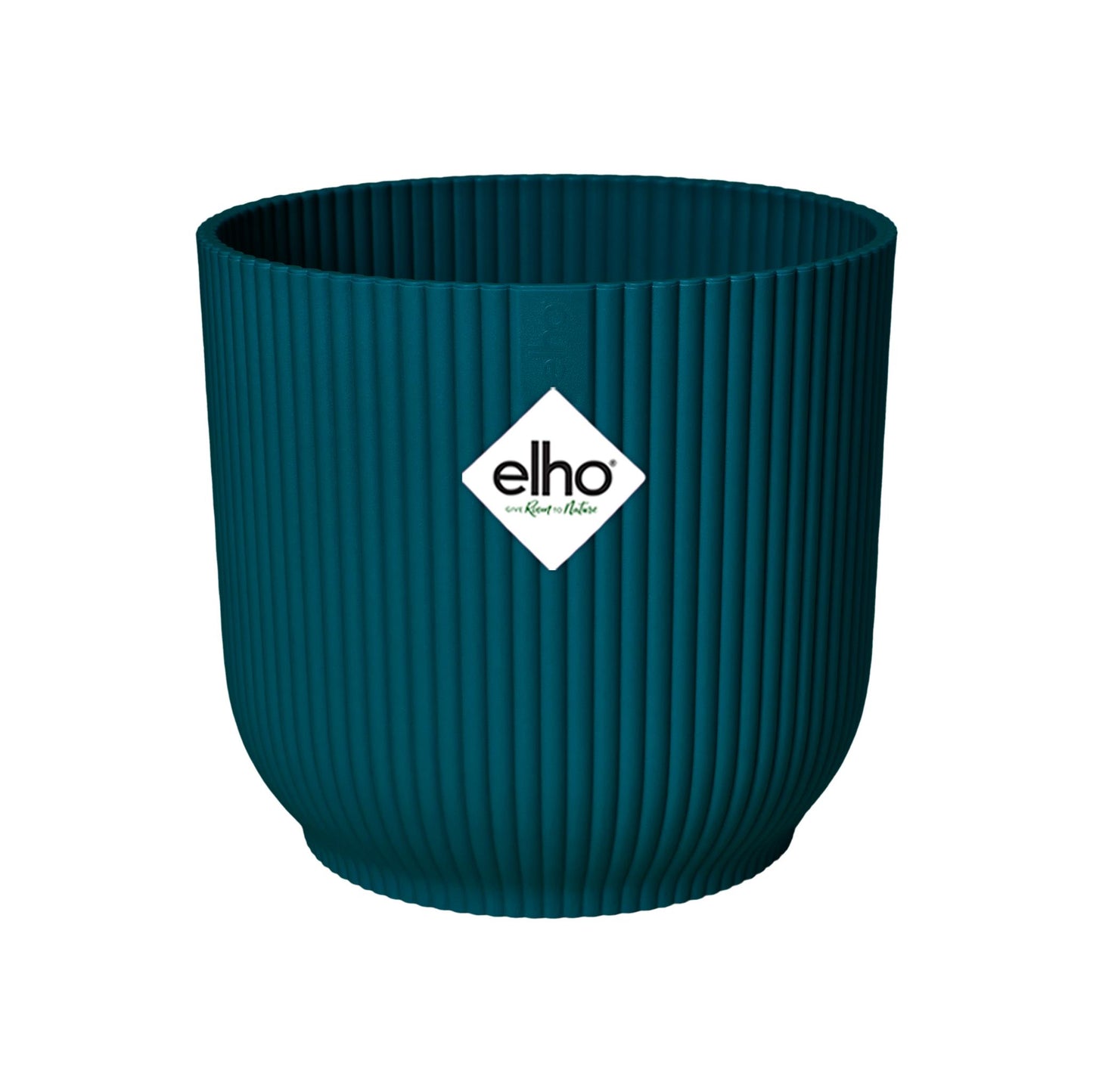 Pot elho Vibes Fold Round blauw - including wheels - D35 x H33