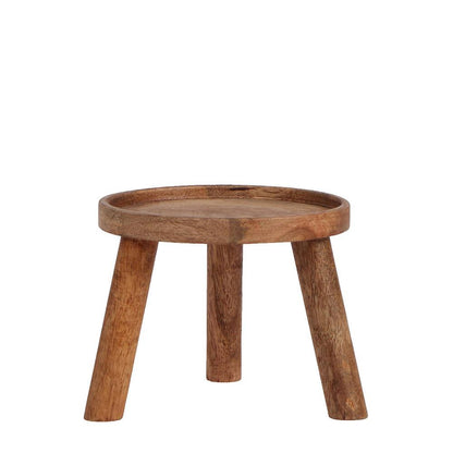 Plantenstandaard - Houten planten verhoging Ø12cm