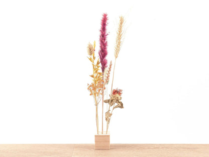 Wooden Dried flower stand - Small