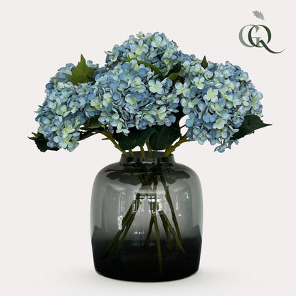 Kunstbloemen Hortensia (Blauw)