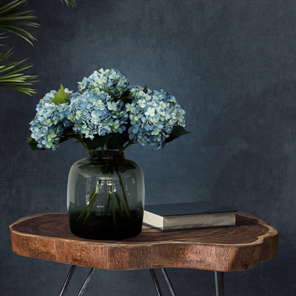 Kunstbloemen Hortensia (Blauw)